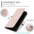 Google Pixel 9a Ring Buckle Rhombic Leather Phone Case - Rose Gold