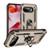 Google Pixel 9a Shockproof TPU + PC Phone Case with Holder - Gold