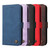 Google Pixel 9a Skin Feel Life Tree Metal Button Leather Phone Case - Red