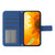 Google Pixel 9a Skin Feel Sun Flower Embossed Flip Leather Phone Case with Lanyard - Dark Blue