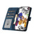 Google Pixel 9a Skin-feel Embossed Butterfly Leather Phone Case - Blue