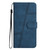 Google Pixel 9a Skin-feel Stitching Leather Phone Case - Blue