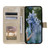 Google Pixel 9a Totem Flower Embossed Leather Phone Case with Lanyard - Gold