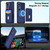 Samsung Galaxy S24 FE 2-in-1 Magnetic Wallet MagSafe Leather Back Phone Case - Blue