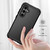 Samsung Galaxy S24 FE 3 in 1 Silicone Hybrid PC Shockproof Phone Case - Black