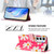 Samsung Galaxy S24 FE Art Colored Drawing Pattern Leather Phone Case - Pink daisy