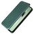 Samsung Galaxy S24 FE Carbon Fiber Texture Flip Leather Phone Case - Green