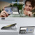 Samsung Galaxy S24 FE Card Bag Holder Acrylic Hybrid TPU Phone Case - Black
