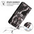 Samsung Galaxy S24 FE Colored Drawing Pattern Plain Weave Leather Phone Case - Black And White Tiger