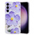 Samsung Galaxy S24 FE Colorful Painting Pattern TPU Phone Case - Purple Flowers Samsung Galaxy S24 FE Colorful Painting Pattern TPU Phone Case - Purple Flowers