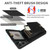 Samsung Galaxy S24 FE Crossbody Lanyard Zipper Wallet Leather Phone Case - Black
