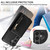 Samsung Galaxy S24 FE Crossbody Lanyard Zipper Wallet Leather Phone Case - Black
