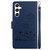 Samsung Galaxy S24 FE Cute Cats RFID Leather Phone Case - Blue