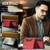 Samsung Galaxy S24 FE DG.MING M2 Series 3-Fold Multi Card Bag + Magnetic Phone Case - Red