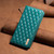 Samsung Galaxy S24 FE Diamond Lattice Magnetic Leather Flip Phone Case - Green
