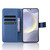 Samsung Galaxy S24 FE Diamond Texture Leather Phone Case - Blue