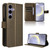 Samsung Galaxy S24 FE Diamond Texture Leather Phone Case - Brown