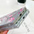 Samsung Galaxy S24 FE Electroplating Flowers Plants Texture TPU Phone Case - Blue Flower FL13