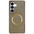 Samsung Galaxy S24 FE Electroplating PC Glitter Grain MagSafe Phone Case - Gold