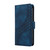 Samsung Galaxy S24 FE Embossed Rhombus Starry Leather Phone Case - Blue