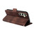 Samsung Galaxy S24 FE Embossed Rhombus Starry Leather Phone Case - Brown