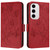 Samsung Galaxy S24 FE Embossed Rose RFID Anti-theft Leather Phone Case - Red Samsung Galaxy S24 FE Embossed Rose RFID Anti-theft Leather Phone Case - Red