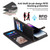 Samsung Galaxy S24 FE ESEBLE Star Series Lanyard Zipper Wallet RFID Leather Case - Black