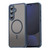 Samsung Galaxy S24 FE Fan Dun Series TPU Hybrid PC Frosted Magsafe Phone Case - Blue