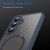 Samsung Galaxy S24 FE Fan Dun Series TPU Hybrid PC Frosted Magsafe Phone Case - Blue