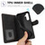 Samsung Galaxy S24 FE Fantasy Skin-feel Calfskin Texture Leather Phone Case - Black