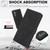 Samsung Galaxy S24 FE Fantasy Skin-feel Calfskin Texture Leather Phone Case - Black