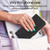Samsung Galaxy S24 FE Fantasy Skin-feel Calfskin Texture Leather Phone Case - Black