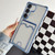 Samsung Galaxy S24 FE Four-cornered Electroplated Card Bag TPU Phone Case - Bule