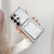 Samsung Galaxy S24 FE Four-cornered Electroplated Card Bag TPU Phone Case - Transparent