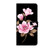 Samsung Galaxy S24 FE Fresh Painted Leather Phone Case - Black Flowers