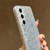 Samsung Galaxy S24 FE Glitter Sequins Epoxy TPU Phone Case - Blue