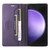 Samsung Galaxy S24 FE GQUTROBE G01 RFID Anti-theft Leather Phone Case - Purple