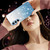Samsung Galaxy S24 FE Gradient Glitter Flower All-inclusive Phone Case - Blue