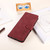 Samsung Galaxy S24 FE KHAZNEH Matte Texture Leather Phone Case - Red Samsung Galaxy S24 FE KHAZNEH Matte Texture Leather Phone Case - Red