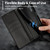 Samsung Galaxy S24 FE LC.IMEEKE Carbon Fiber Leather Phone Case - Vertical Black Samsung Galaxy S24 FE LC.IMEEKE Carbon Fiber Leather Phone Case - Vertical Black
