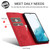 Samsung Galaxy S24 FE LC.IMEEKE Strong Magnetism Microfiber Leather Phone Case - Red Samsung Galaxy S24 FE LC.IMEEKE Strong Magnetism Microfiber Leather Phone Case - Red