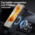 Samsung Galaxy S24 FE Litchi Leather Magnetic Full Coverage Shockproof Phone Case - Red