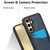 Samsung Galaxy S24 FE Litchi Leather Skin Card Slots Phone Case - Blue