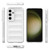 Samsung Galaxy S24 FE Magic Shield TPU + Flannel Phone Case - White