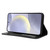 Samsung Galaxy S24 FE Magnetic Buckle Retro Texture Leather Phone Case - Black