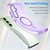 Samsung Galaxy S24 FE MagSafe Frosted Translucent TPU + PC Full Coverage Phone Case - Dark Purple