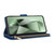 Samsung Galaxy S24 FE Multifunctional Frosted Zipper Wallet Leather Phone Case - Blue