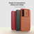 Samsung Galaxy S24 FE NILLKIN QIN Series Pro Sliding Camera Cover Design Leather Phone Case - Black
