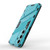 Samsung Galaxy S24 FE Punk Armor 2 in 1 PC + TPU Shockproof Phone Case with Invisible Holder - Blue