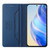 Samsung Galaxy S24 FE RC01 Dual-Folded Magnetic Suction RFID Leather Phone Case - Dark Blue